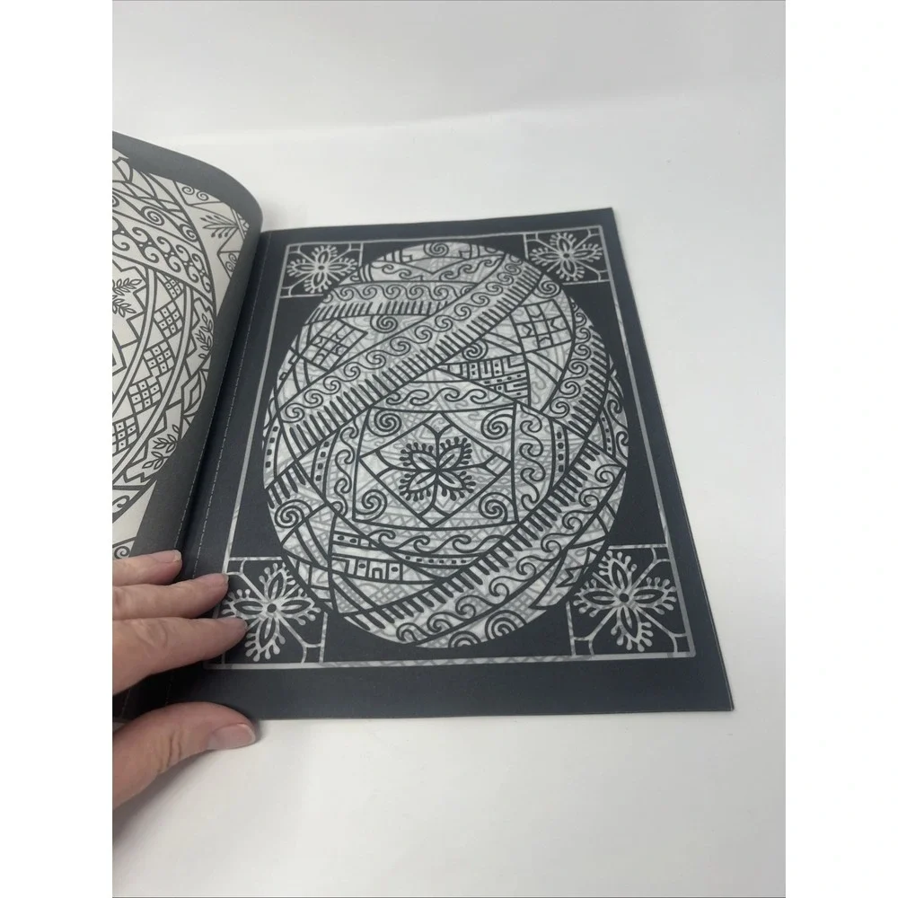 Artful Eggs from Around the World Stained Glass Coloring Book Marty Noble 2011